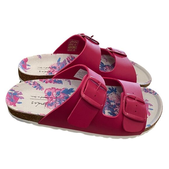 JOULES Penley Women's Pink Slide Sandals NEW 5 - Picture 2 of 6